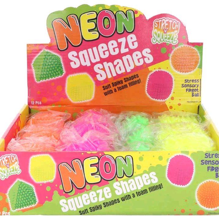 Spiky Neon Squishy Shape