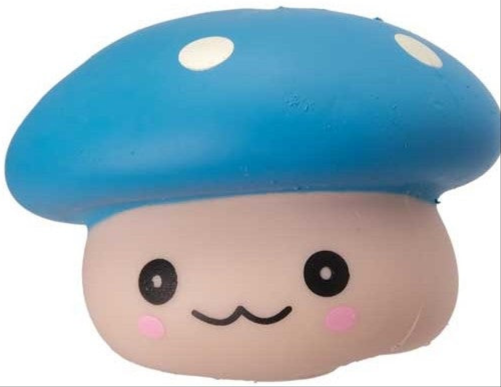 Mushi-Pals Squishy - Mushroom Pals with Vibrant Designs for Playtime Fun and Collection