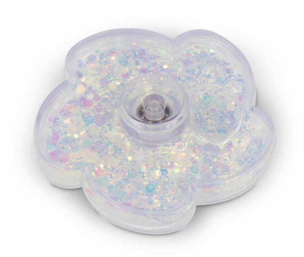 Liquid Glitter Fidget Spinner - Interactive Sensory Toy with Shimmering Effects
