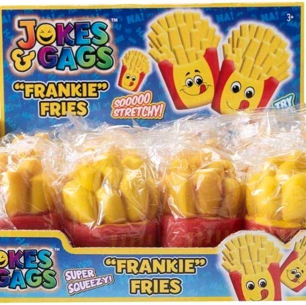 Frankie Fries Sand Filled Squishy Toy Super Squeezy