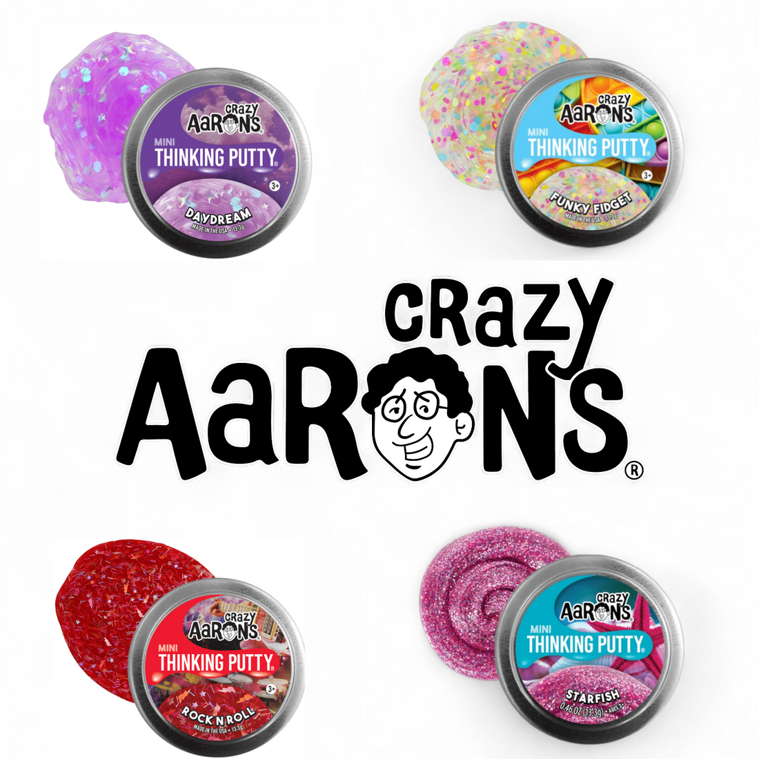 Go crazy for Crazy Aaron's thinking putty!