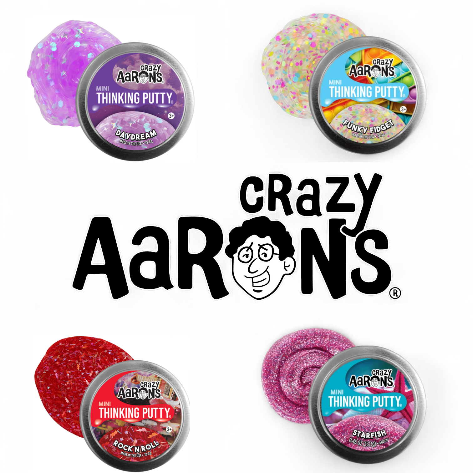 Go crazy for Crazy Aaron's thinking putty!