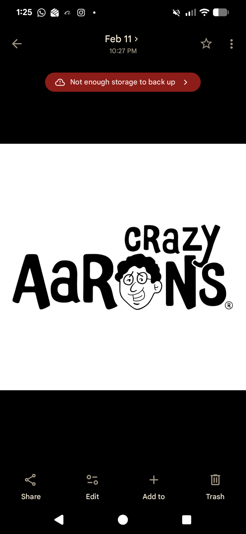 Crazy Aaron's