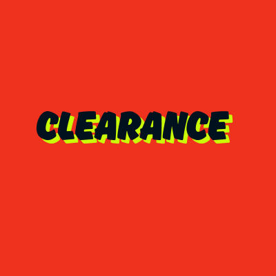 Clearance - Perfectly Good but Slightly imperfect