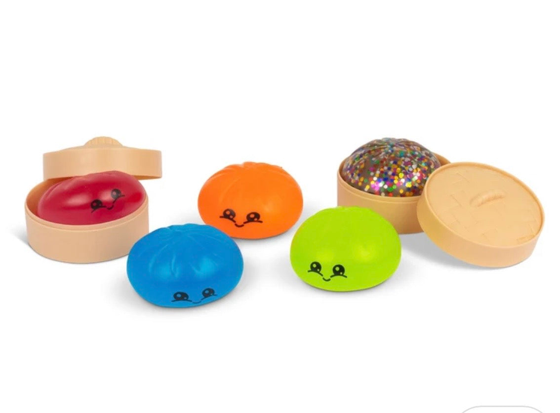 Scrunchems Sugar Dumpling - 5 Colours Lots of Fun - Find the Rare Glowing Glitter