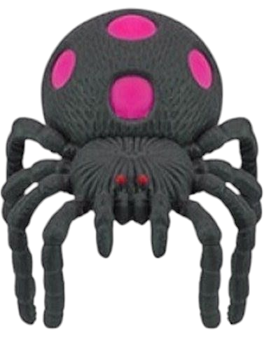 Assorted Squishy Spider Fidget Toy