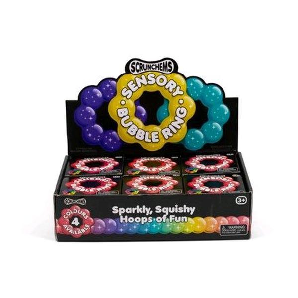Sensory Bubble Ring with Glitter