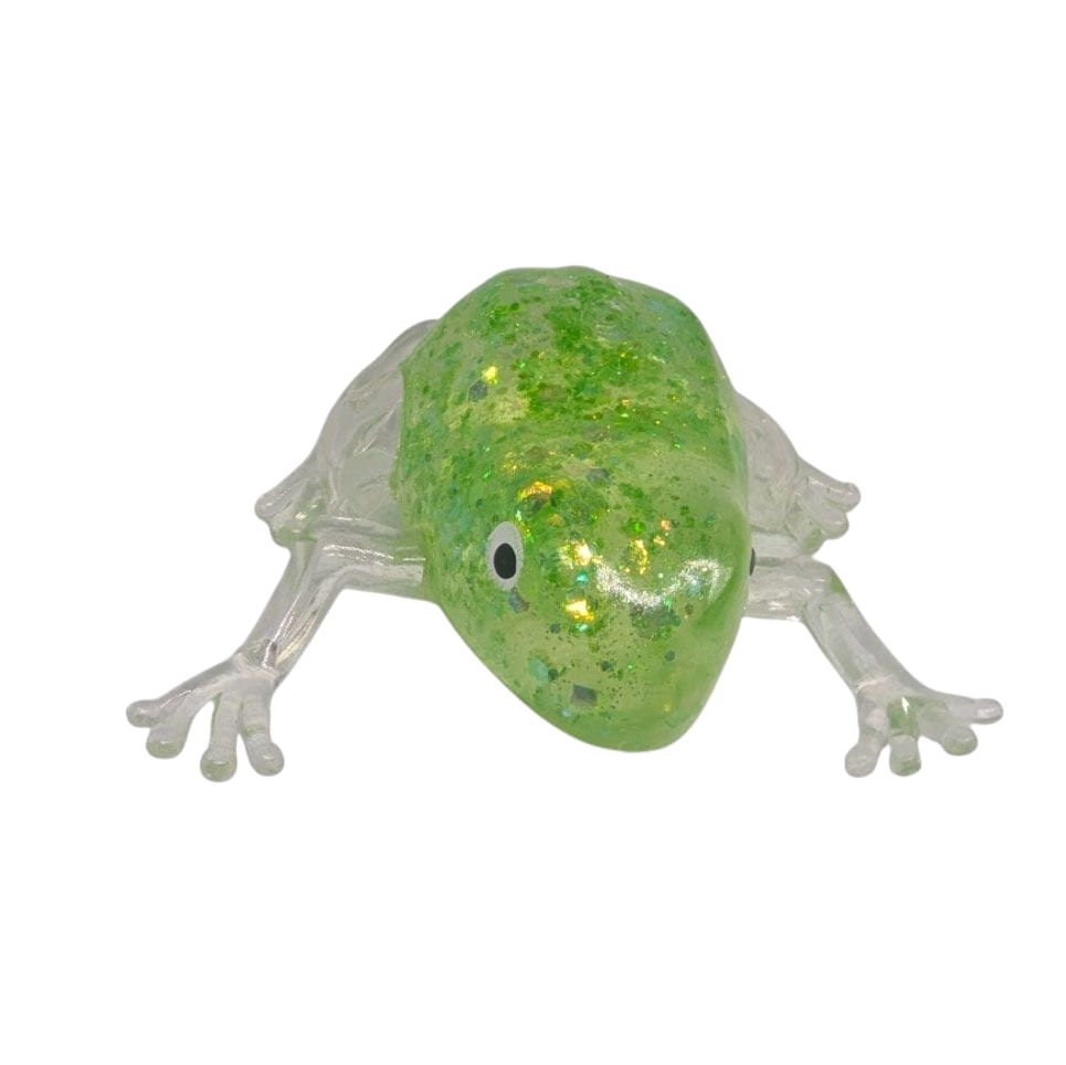 1 PC Sugar Glittery Squishy Frog