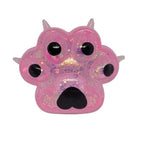 Sugar Squishy Glitter Paw Fidget Toy