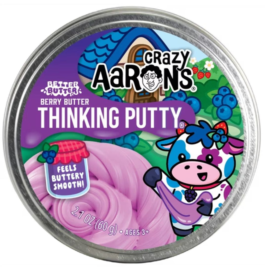 Crazy Aaron's Better Butter Berry Scented Thinking Putty
