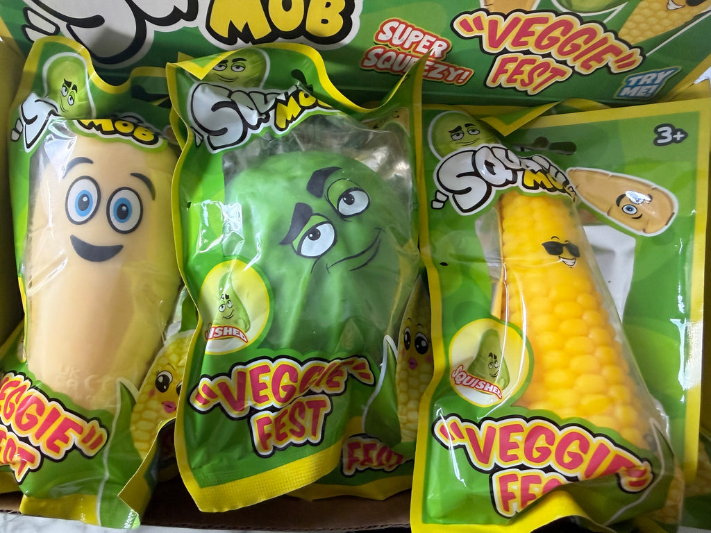 Squash Mob Sand Filled Veggies- 3 To Collect