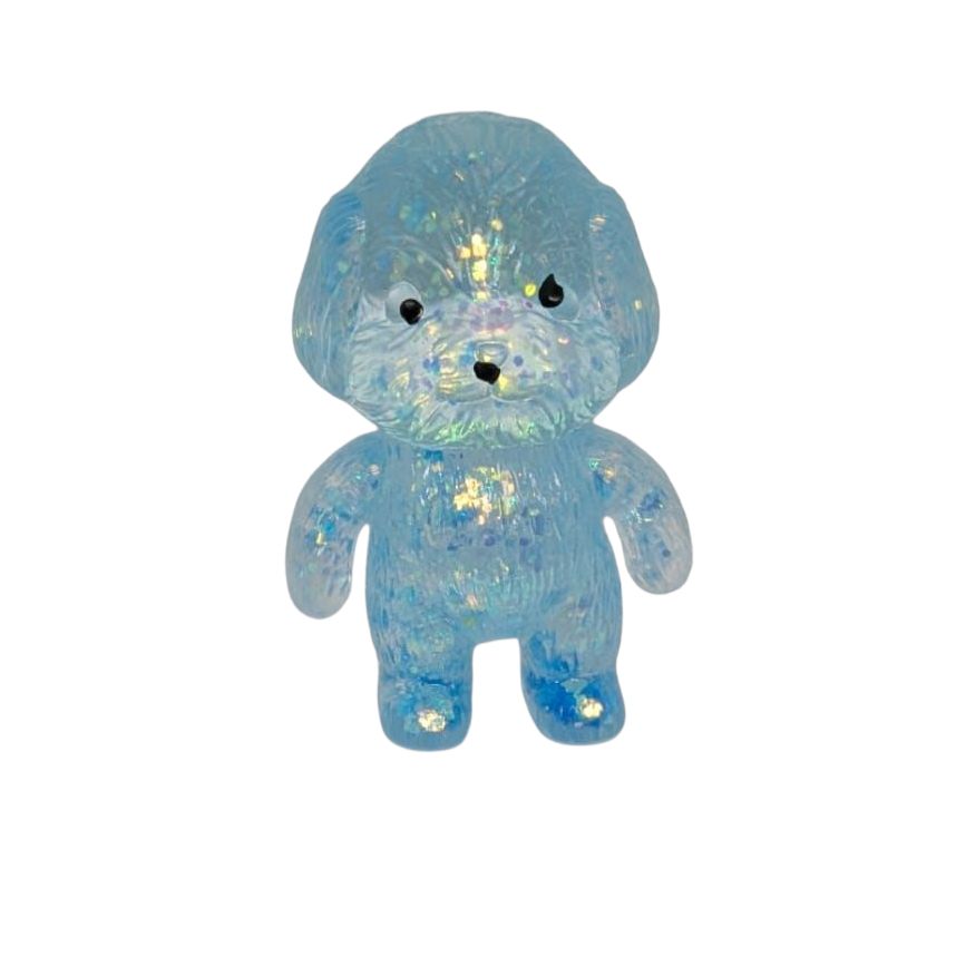 1 PC Sugar Glitter Dog Squishy