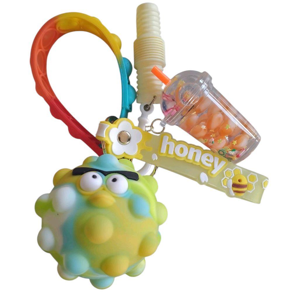 1PC Fidget Sensory Keychain for Stress Relief