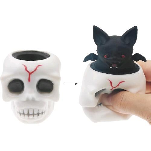 Skull Bone Pop Up Squishy Stress Relief