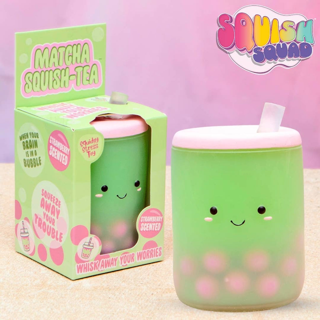 Matcha Squishy Toy, Novelty Fidget Stress Toy