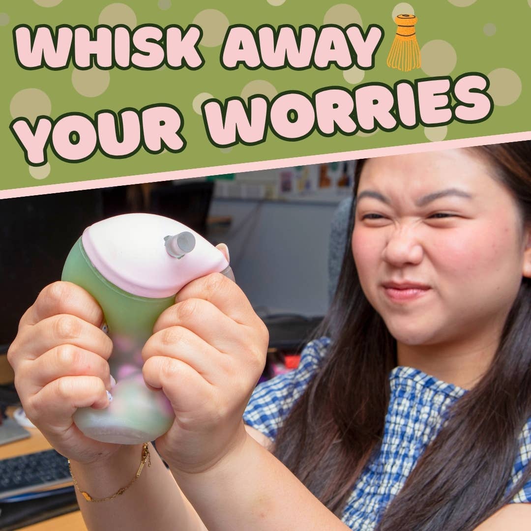 Matcha Squishy Toy, Novelty Fidget Stress Toy