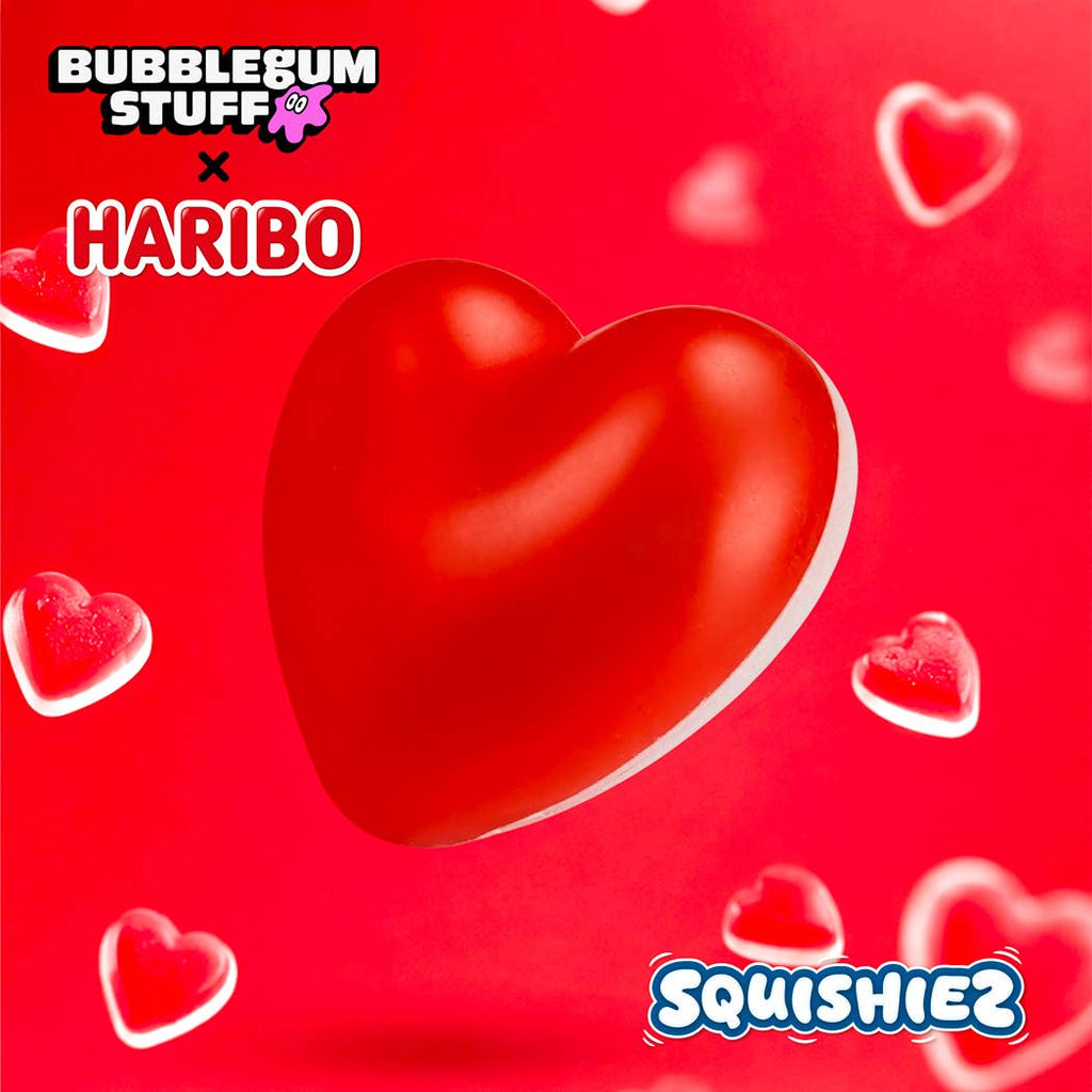 HARIBO Love Heart Squishy Toy | Maltose-Filled Squishiez Coming Soon…