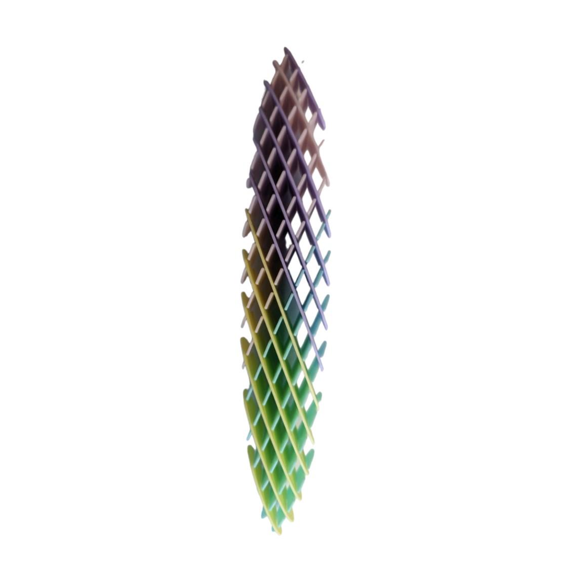 1 PC 3D Flexi Mesh Worm Fidget Toy