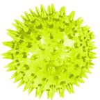 Flashing LED Light Up Spiky Squeaky Bouncy Ball Fidget