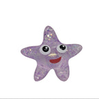 1PC Sugar Glitter Starfish Squishy Fidget Toy