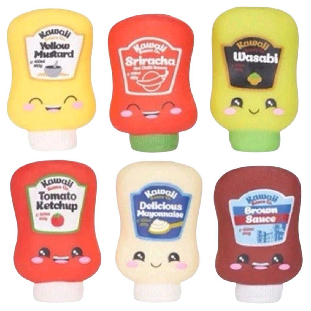 1 PC Kawaii Foodiez Squeezy Sauces