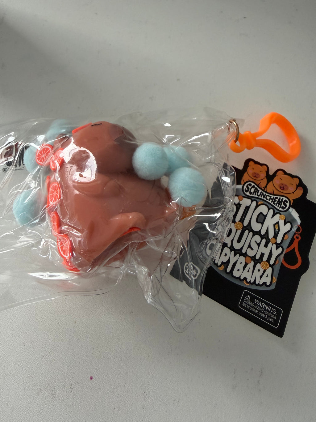 Perfectly Imperfect Sticky Capybara Squishy