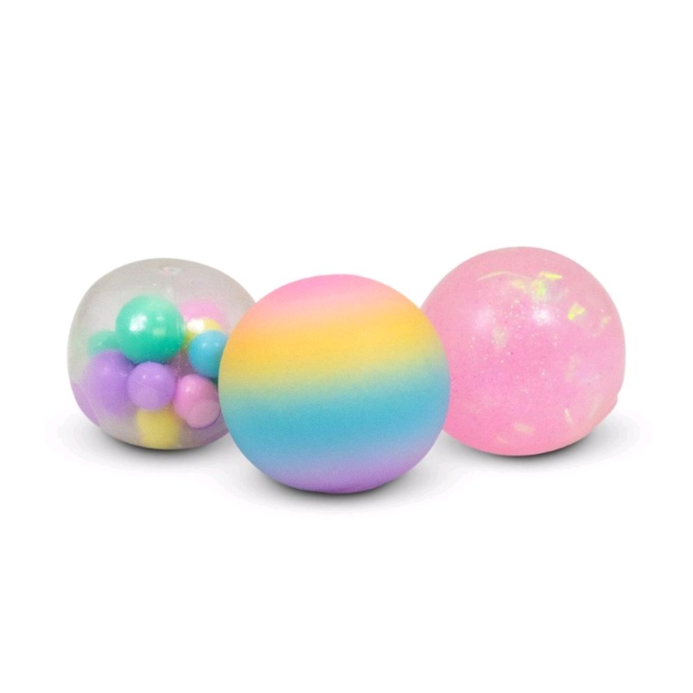 Unicorn Squishy Balls Set of 3 Stress Relief