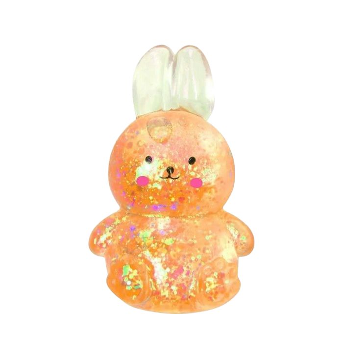10 PC Sugar Squishy Glitter Fidget Animal Random Colour Mixed Box
