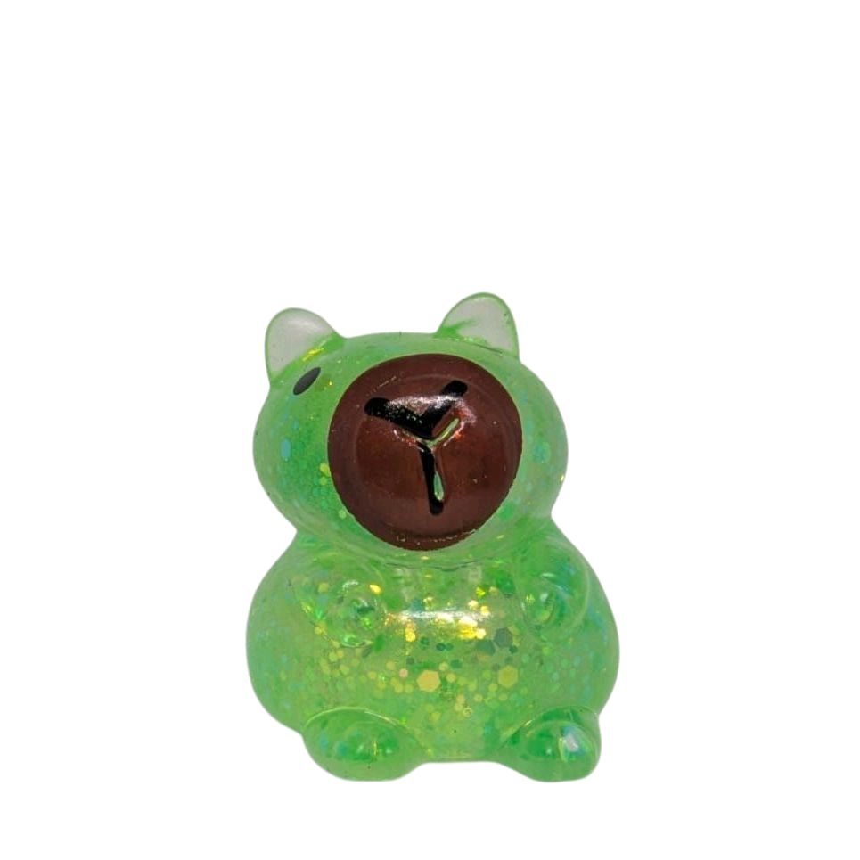 1PC Sugar Glitter Squishy Capybara