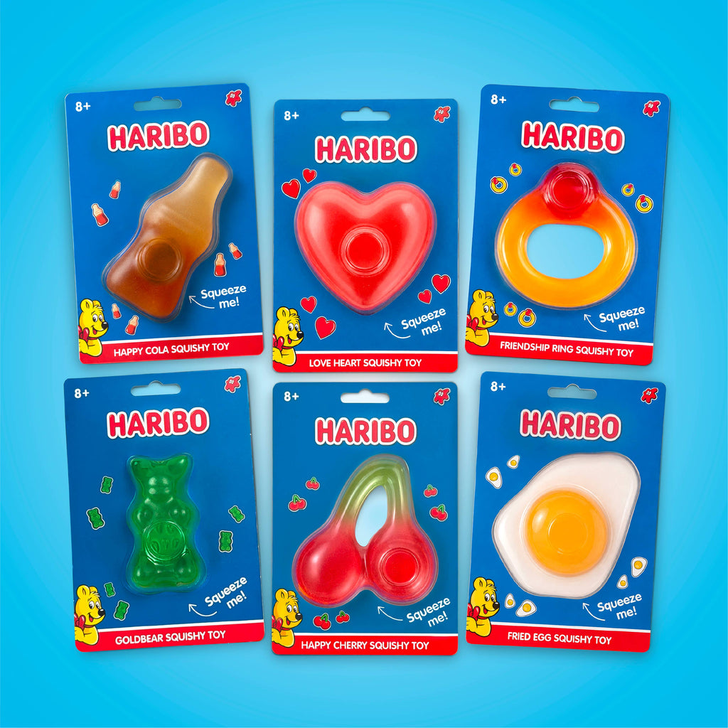 HARIBO Love Heart Squishy Toy | Maltose-Filled Squishiez Coming Soon…