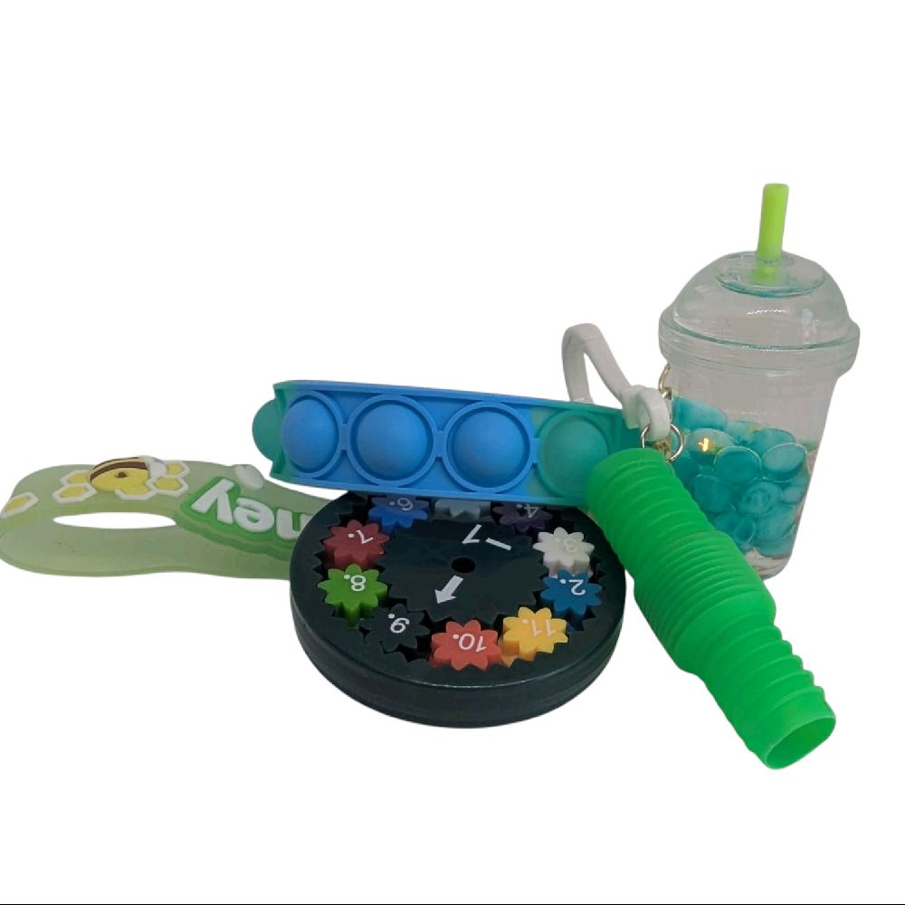 1PC Fidget Sensory Keychain for Stress Relief