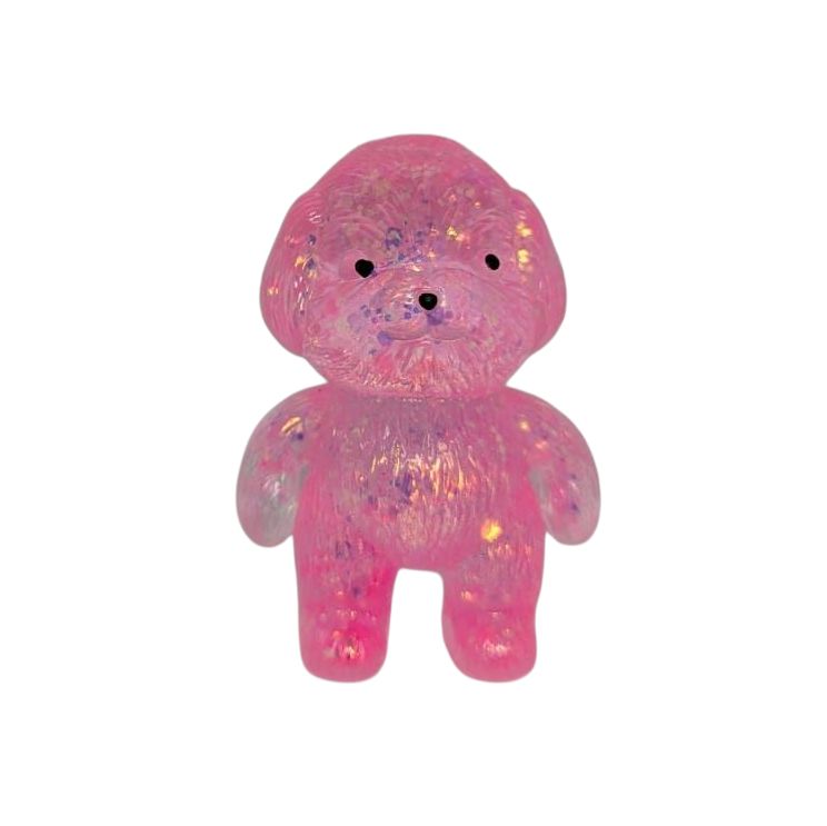 1 PC Sugar Glitter Dog Squishy