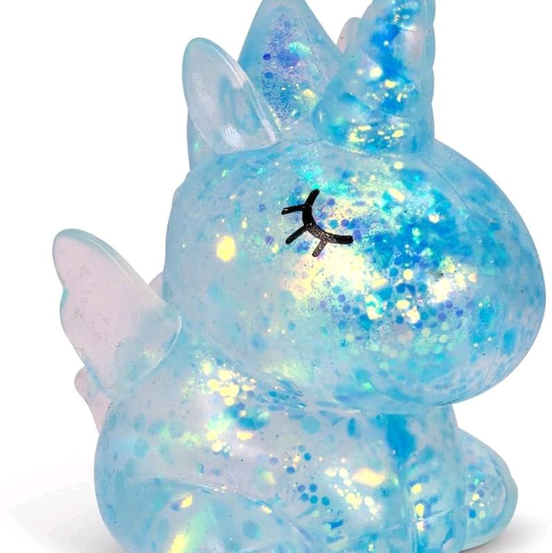 1 PC Sugar Animal Glitter Squishy Fidget