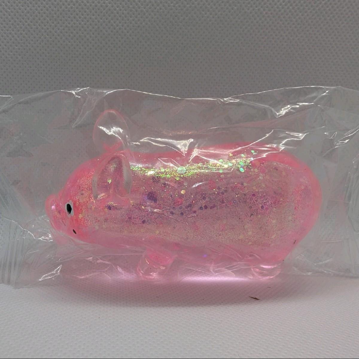 1 PC Sugar Animal Glitter Squishy Fidget
