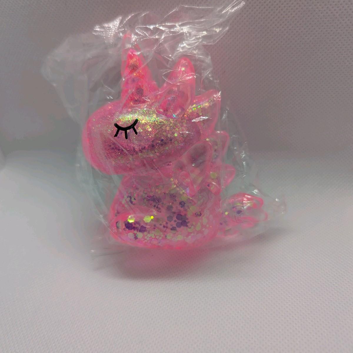 1 PC Sugar Animal Glitter Squishy Fidget