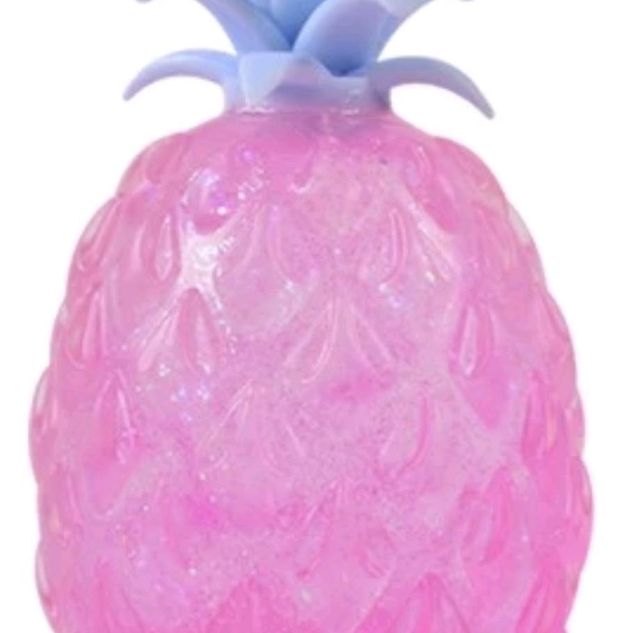 1 PC Sugar Glitter Squishy Fruit/Veg Fidget