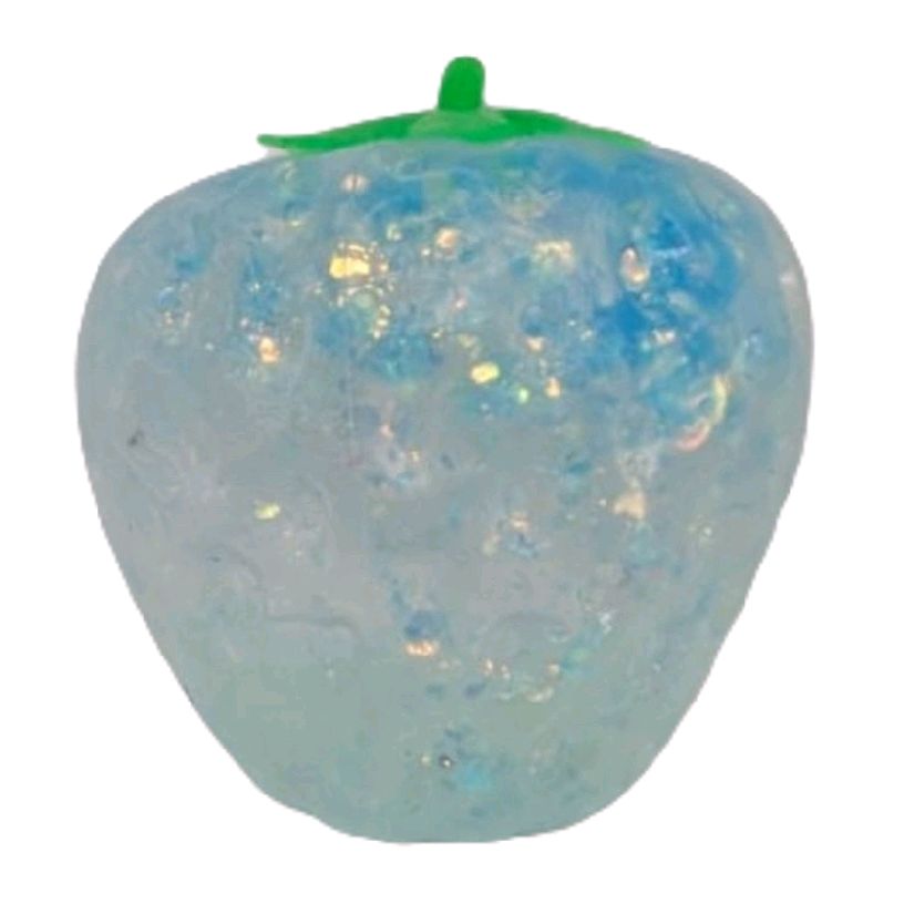 1 PC Sugar Glitter Squishy Fruit/Veg Fidget