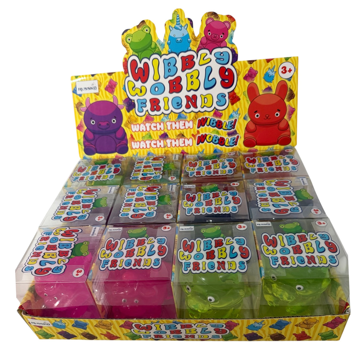 Wibbly Wobbly Squishy Friends – Cute Sensory Fidget & Stress Relief Toy