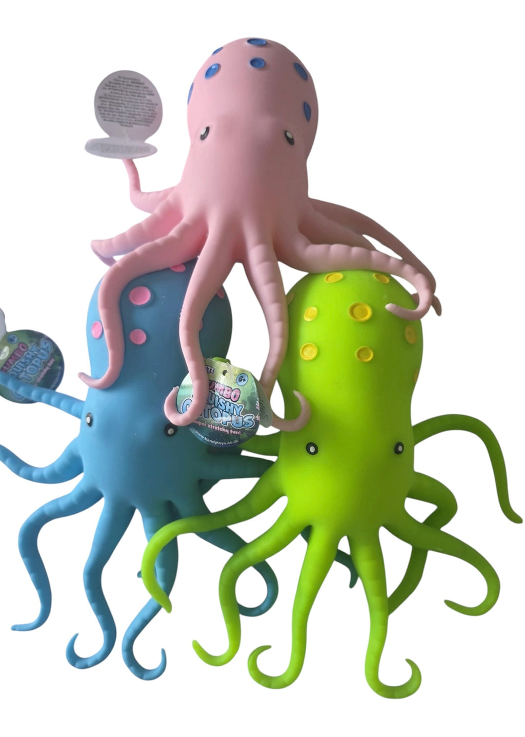 Jumbo Octopus Squishy Sensory Fidget Toy