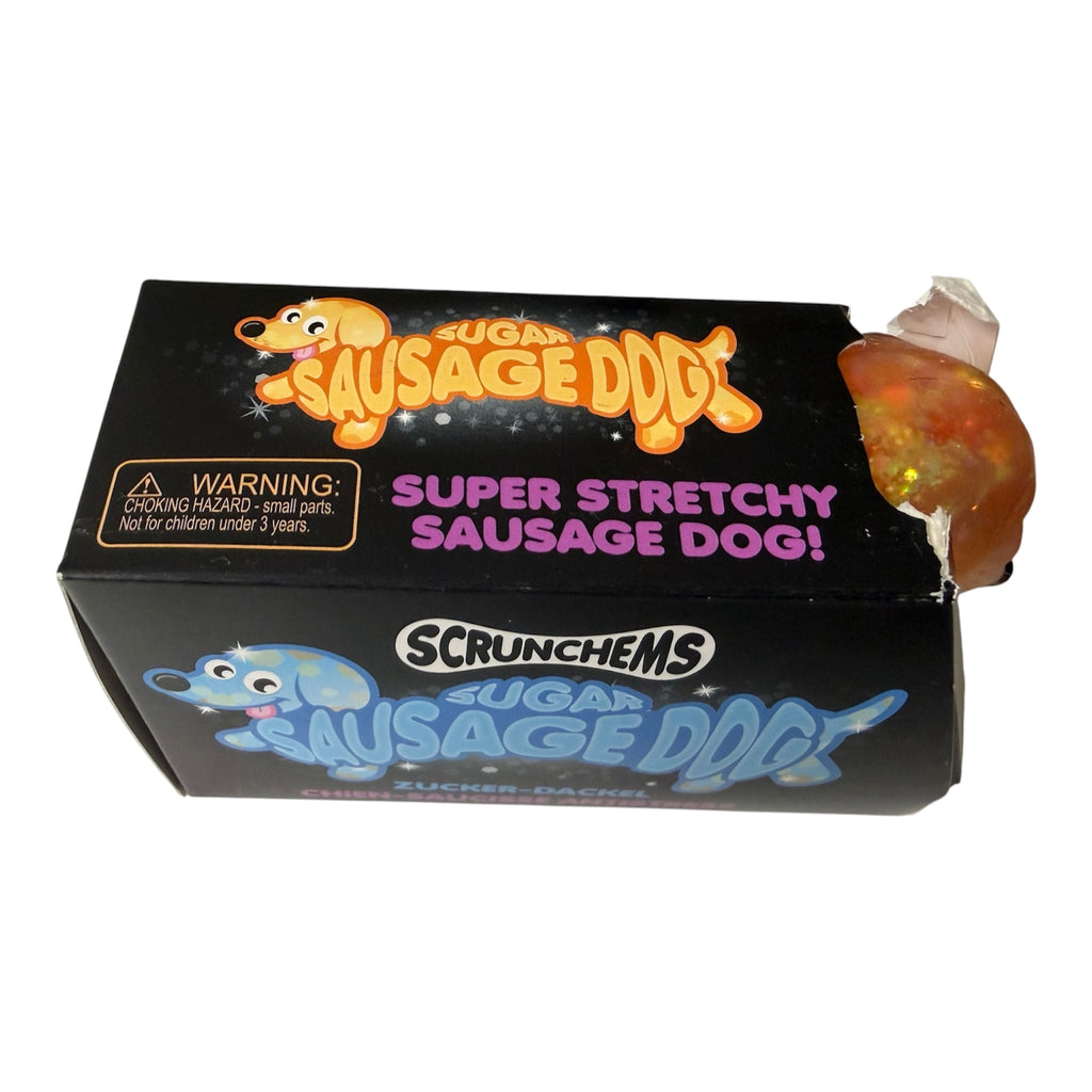 Perfectly Imperfect Scrunchems Sugar Sausage Dog - Anti Stress Squishy