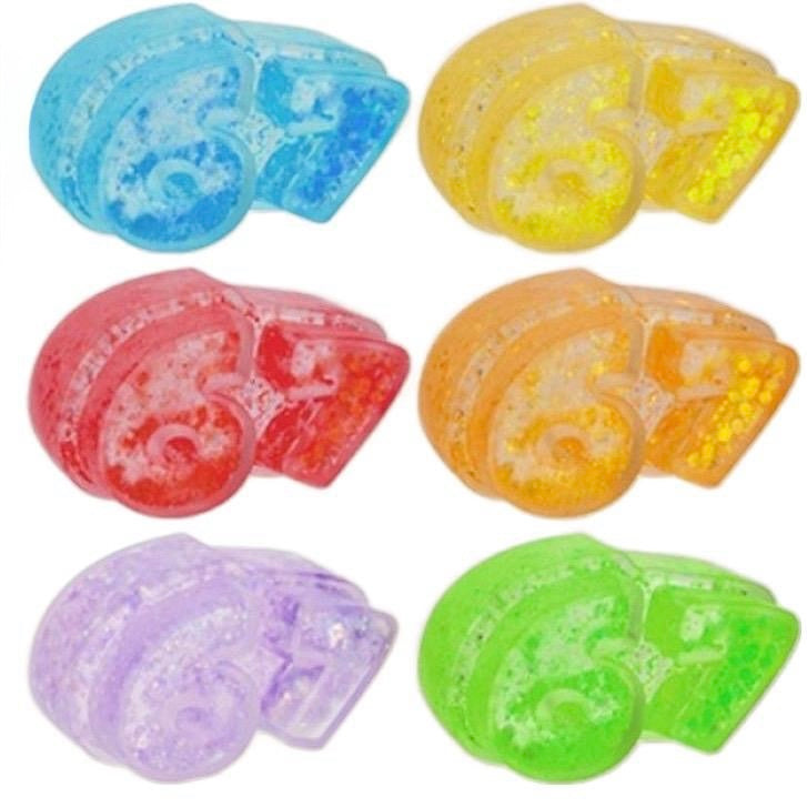 1 PC 67 Glitter Sugar Squishy