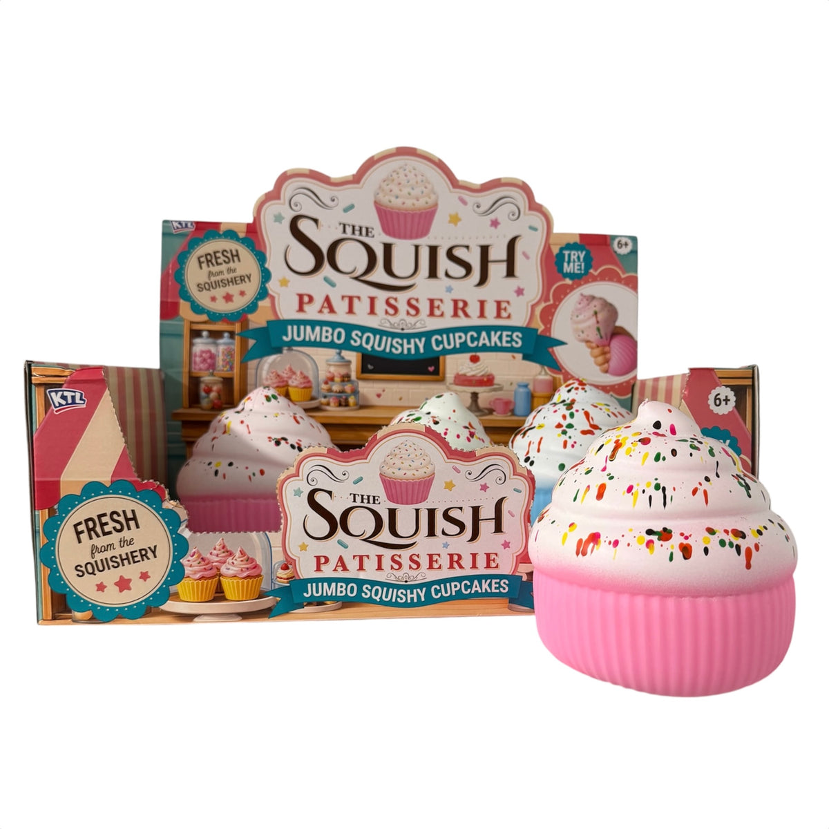 KTL Jumbo Cupcake Squishy Toy