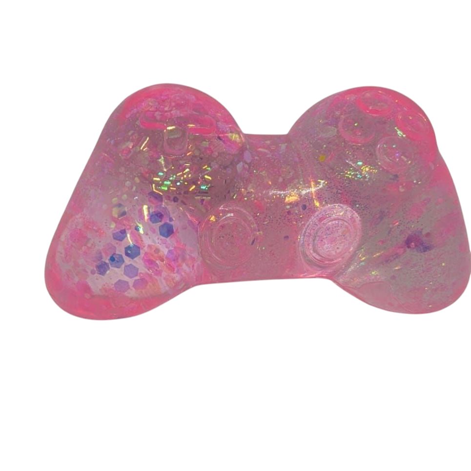 1PC Game Controller Sugar Glitter Squishy Fidget Toy