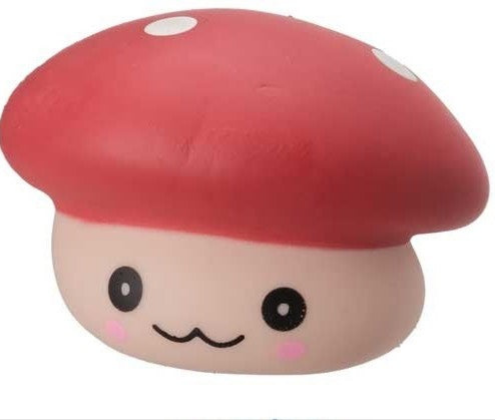 Mushi-Pals Squishy - Mushroom Pals with Vibrant Designs for Playtime Fun and Collection