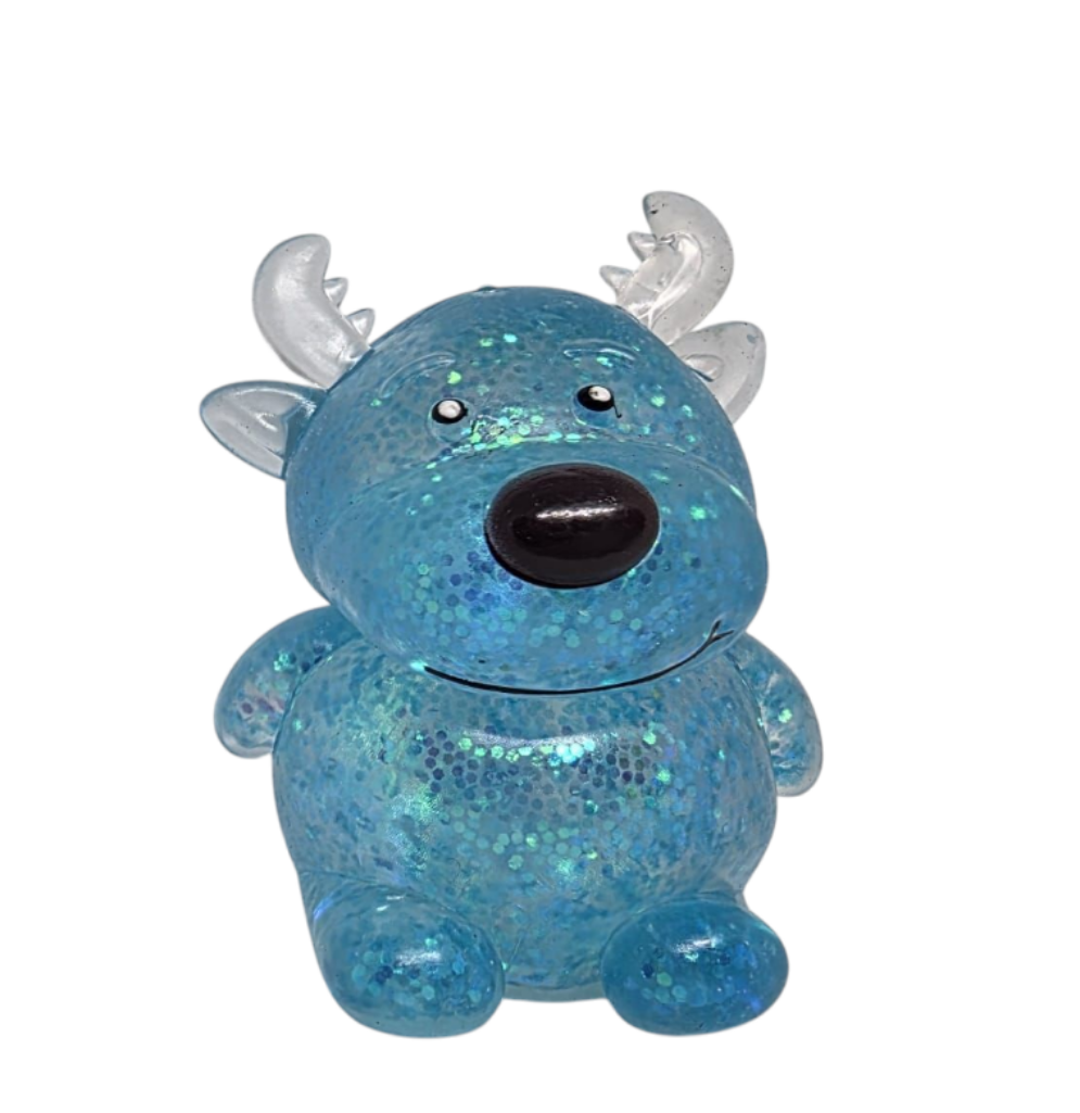 Maltose Glitter Christmas Family Squishy - For Holiday Fun