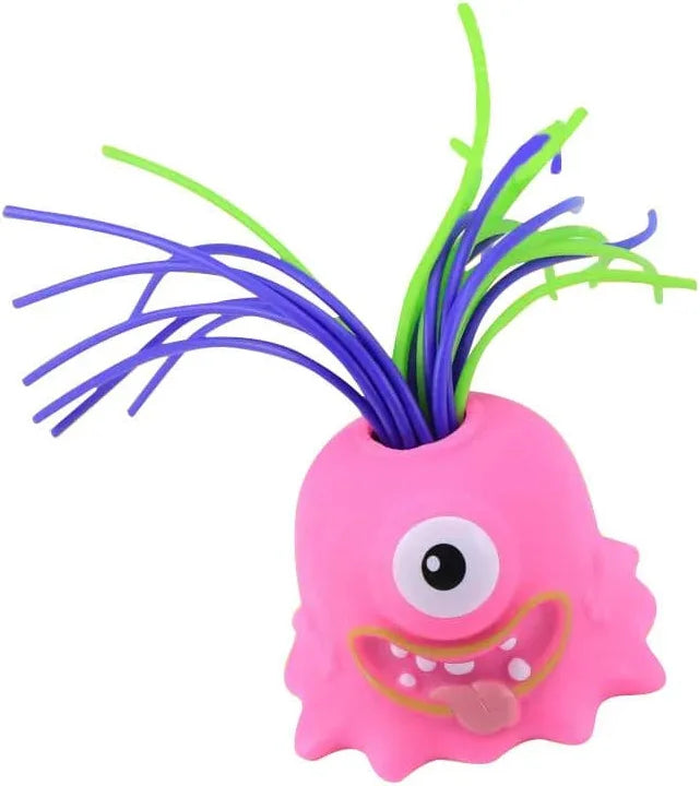 Pull Hair Scream Monster - Fun Interactive Toy with Colourful Designs