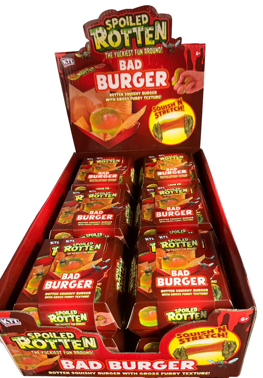 Spoiled Rotten Bad Burger Squishy Toy