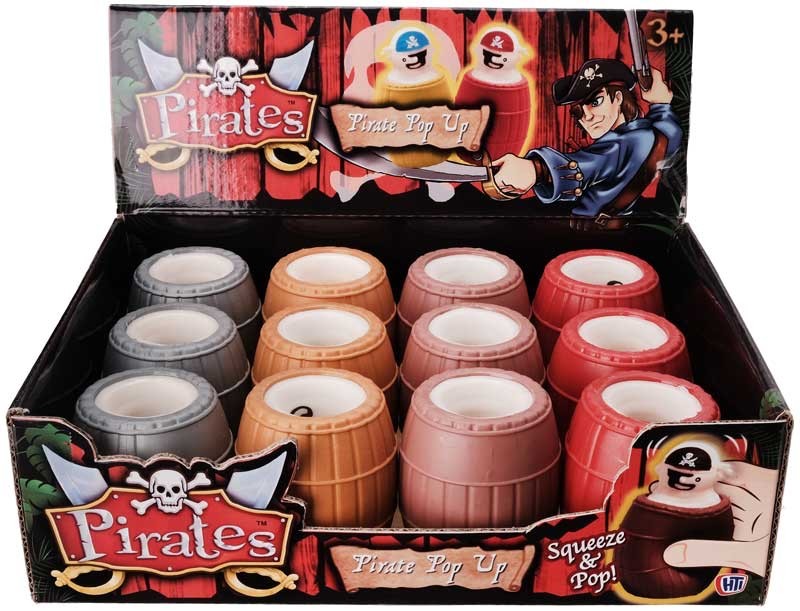 Pirate Pop Up and Squeeze Toy