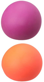 Bright Neon Squish Ball - Super Satisfying Super Squeezable Collect Them All