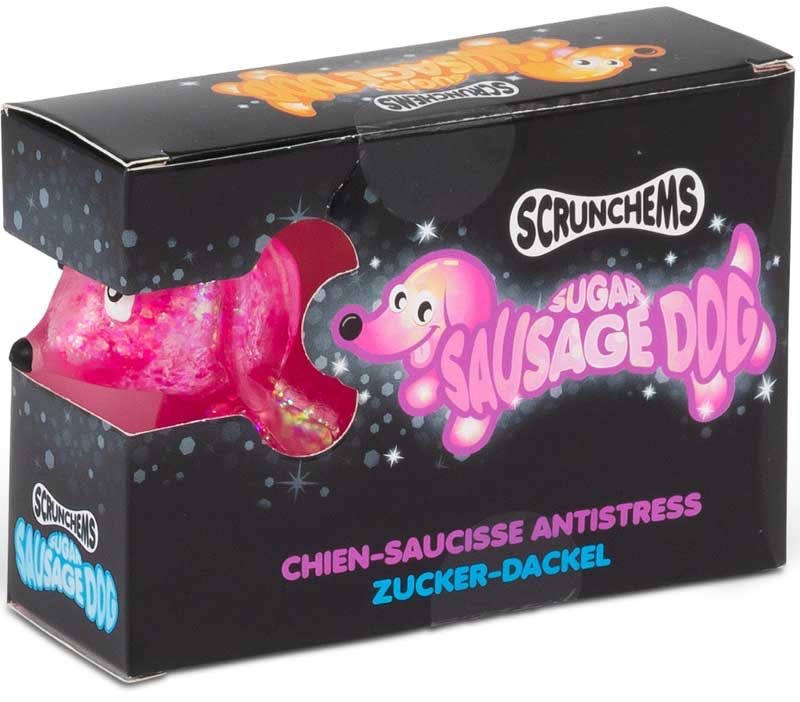 Scrunchems Sugar Sausage Dog - Anti Stress